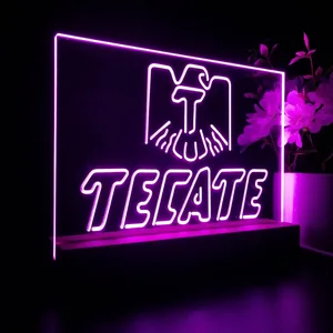 Tecate Logo 1 LED Desk Light
