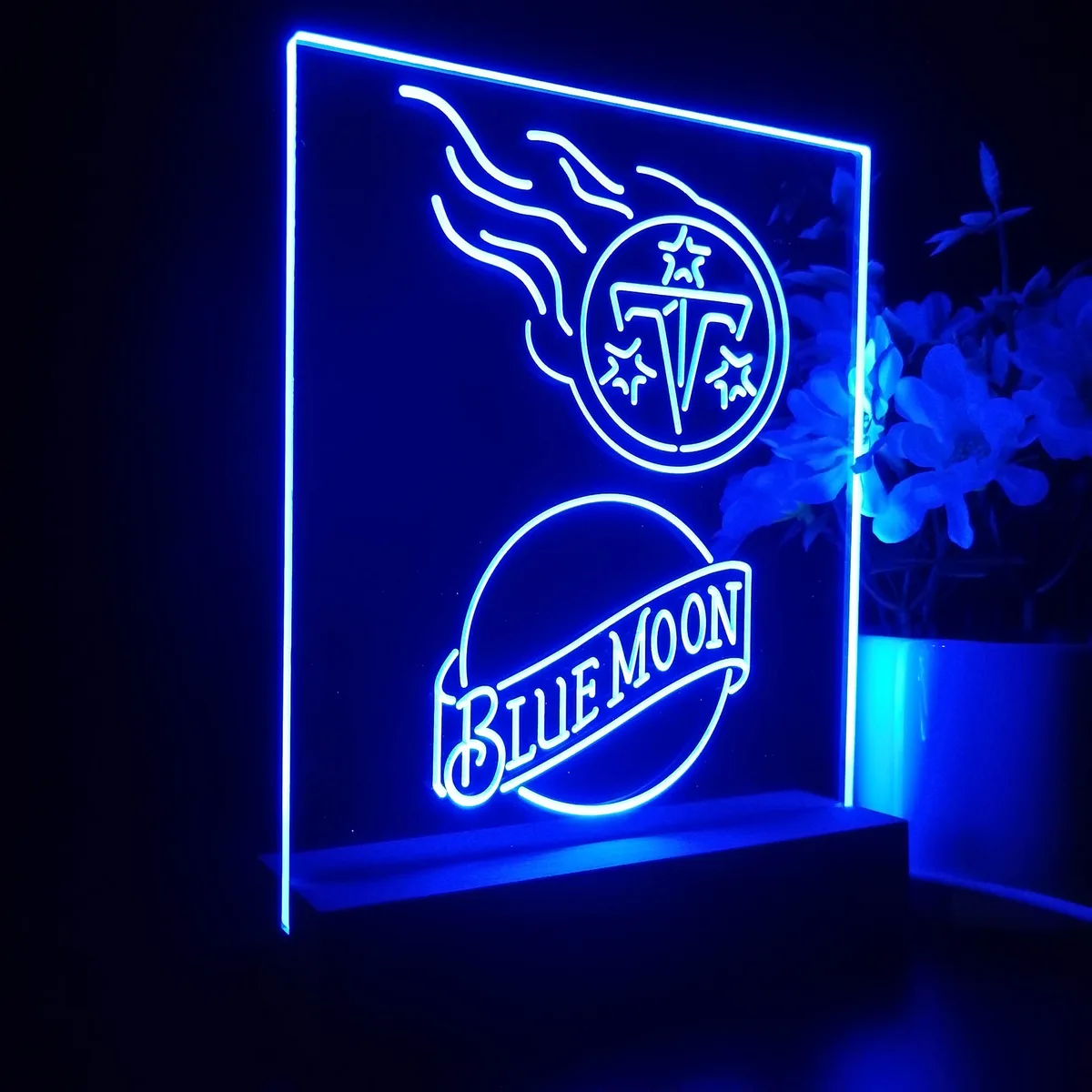 Tennessee Titans Blue Moon LED Desk Light