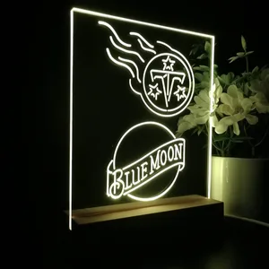 Tennessee Titans Blue Moon LED Desk Light
