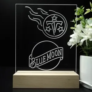 Tennessee Titans Blue Moon LED Desk Light