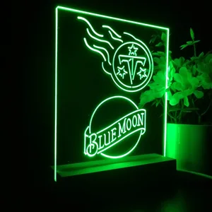 Tennessee Titans Blue Moon LED Desk Light