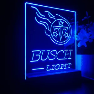 Tennessee Titans Busch Light LED Desk Light