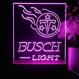 Tennessee Titans Busch Light LED Desk Light