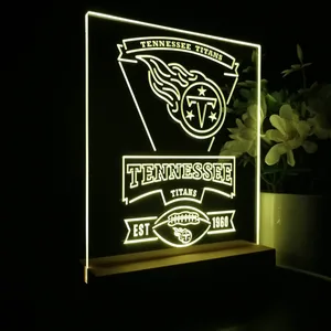 Tennessee Titans EST 1960 LED Desk Light