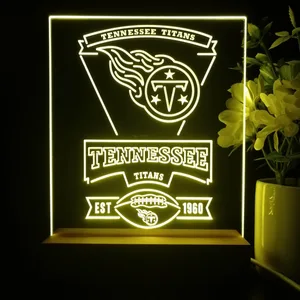 Tennessee Titans EST 1960 LED Desk Light