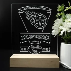 Tennessee Titans EST 1960 LED Desk Light