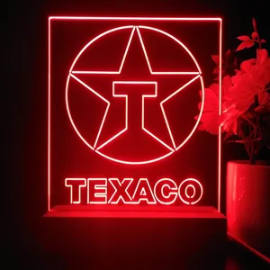 Texaco Logo LED Desk Light