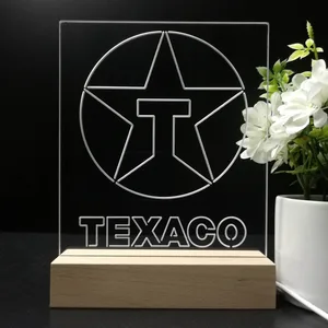 Texaco Logo LED Desk Light