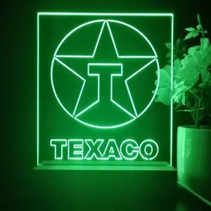 Texaco Logo LED Desk Light
