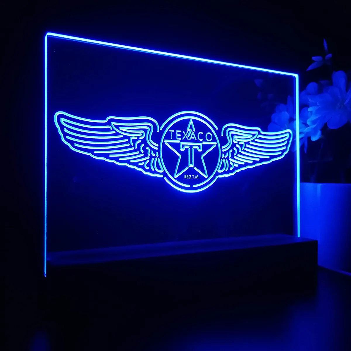 Texaco Vintage Reg T.M. LED Desk Light