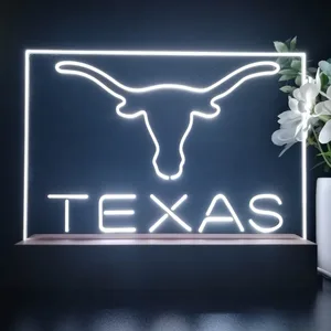 Texas Longhorns Logo 1 LED Desk Light