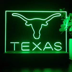 Texas Longhorns Logo 1 LED Desk Light