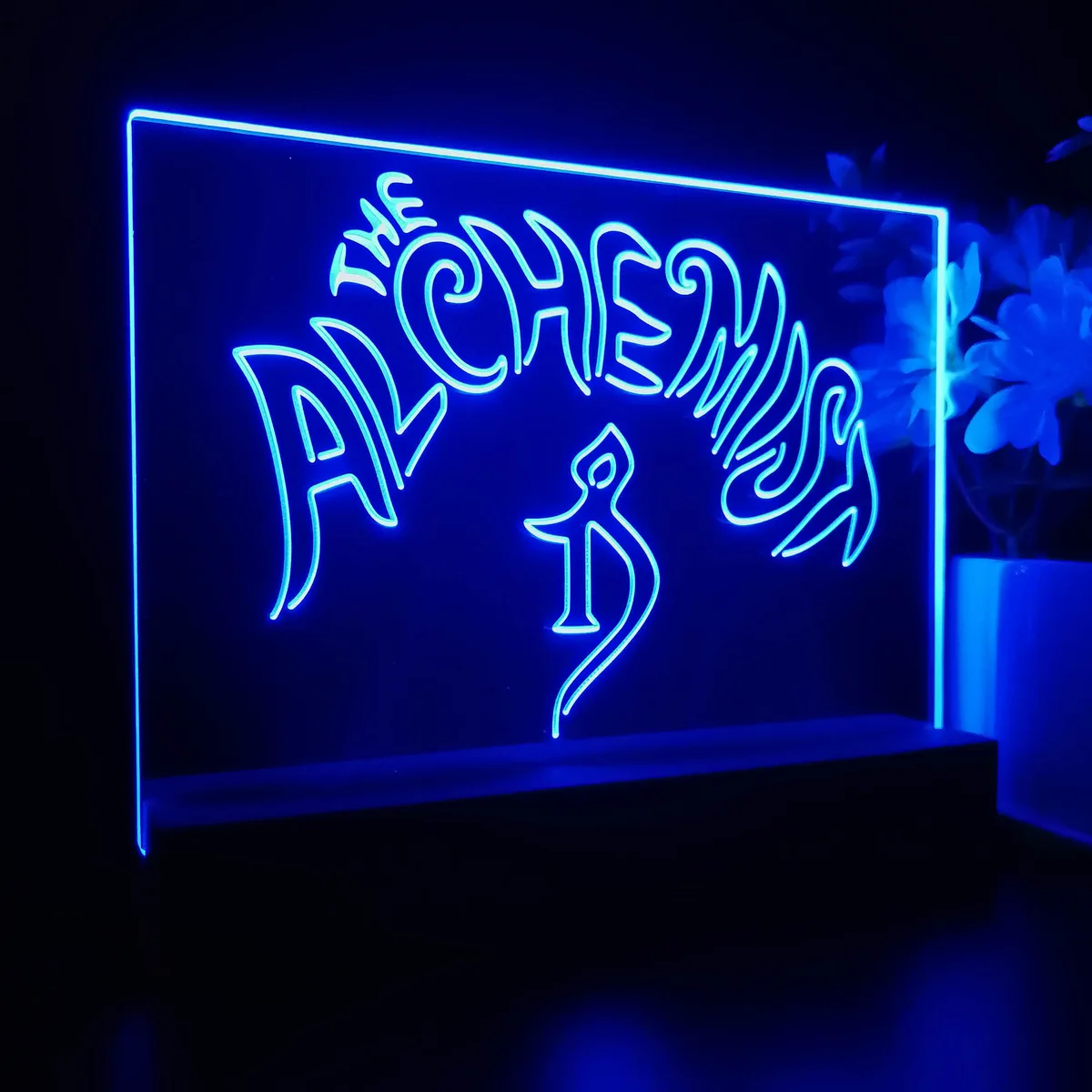 The Alchemist Logo LED Desk Light