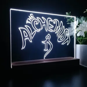 The Alchemist Logo LED Desk Light