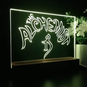 The Alchemist Logo LED Desk Light