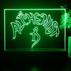 The Alchemist Logo LED Desk Light
