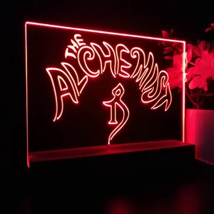 The Alchemist Logo LED Desk Light