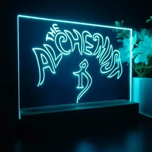 The Alchemist Logo LED Desk Light