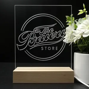 The Bruery Store Logo LED Desk Light