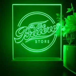 The Bruery Store Logo LED Desk Light