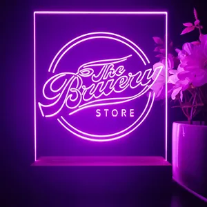 The Bruery Store Logo LED Desk Light