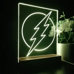 The Flash Logo LED Desk Light