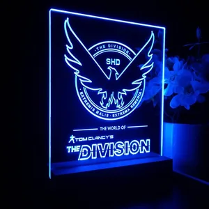 Tom Clancy's The Division Logo LED Desk Light