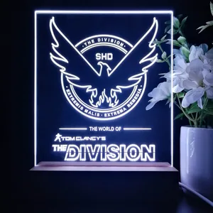 Tom Clancy's The Division Logo LED Desk Light