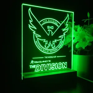 Tom Clancy's The Division Logo LED Desk Light