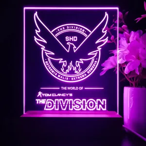Tom Clancy's The Division Logo LED Desk Light