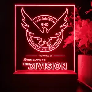 Tom Clancy's The Division Logo LED Desk Light