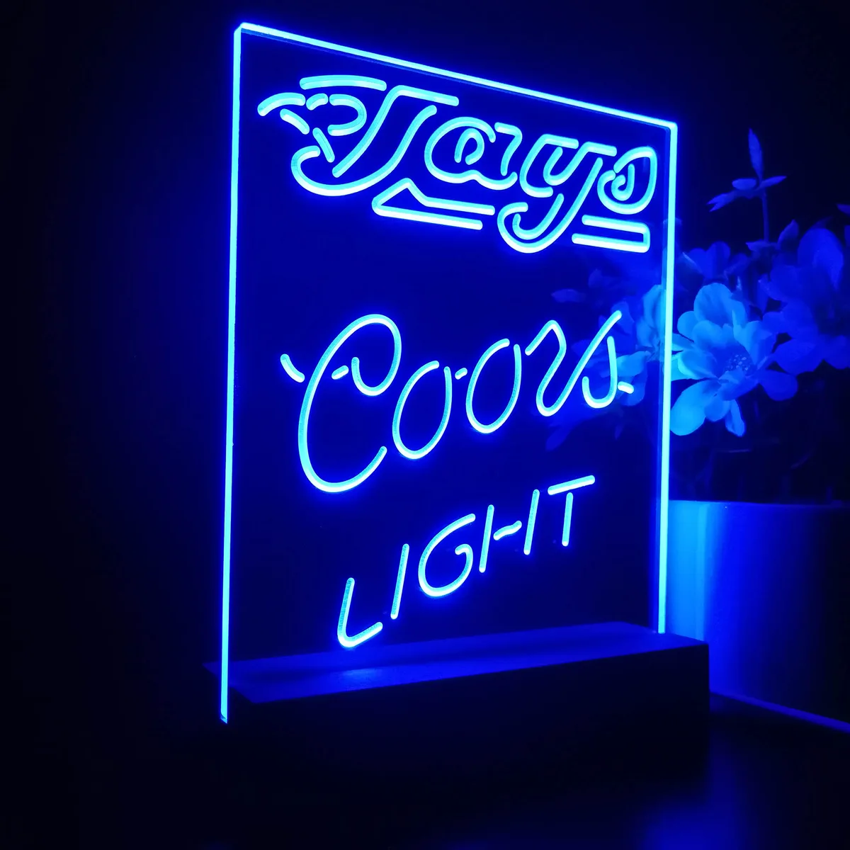 Toronto Blue Jays Coors Light LED Desk Light - Legacy Edition