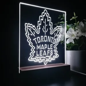 Toronto Maple Leafs Logo 2 LED Desk Light
