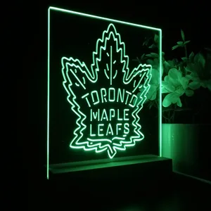 Toronto Maple Leafs Logo 2 LED Desk Light