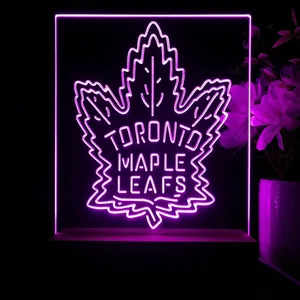 Toronto Maple Leafs Logo 2 LED Desk Light