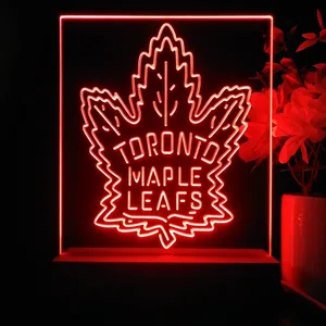 Toronto Maple Leafs Logo 2 LED Desk Light