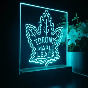 Toronto Maple Leafs Logo 2 LED Desk Light