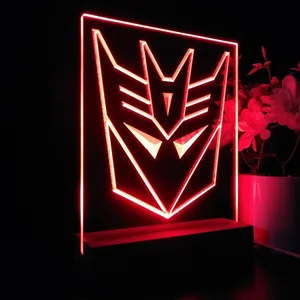 Transformers Decepticon Icon LED Desk Light