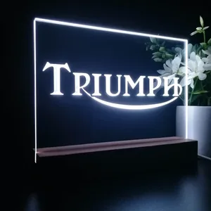 Triumph Old Logo LED Desk Light