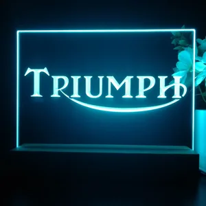 Triumph Old Logo LED Desk Light