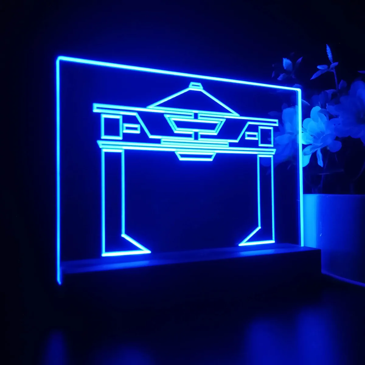 Tron Logo LED Desk Light