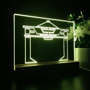 Tron Logo LED Desk Light