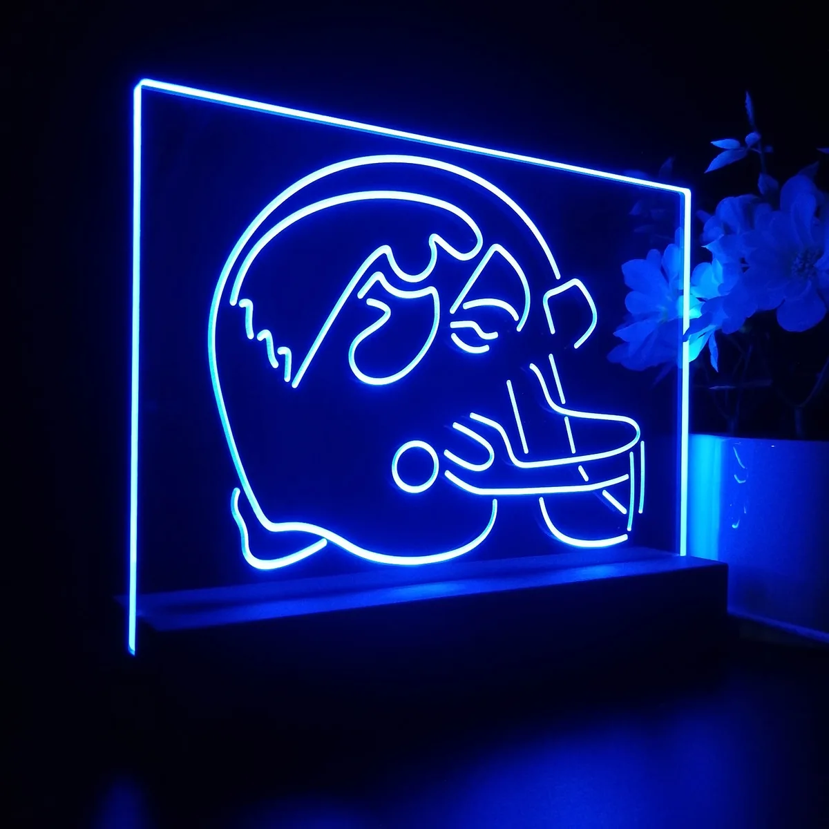 University of Iowa Hawkeyes Helmet LED Desk Light