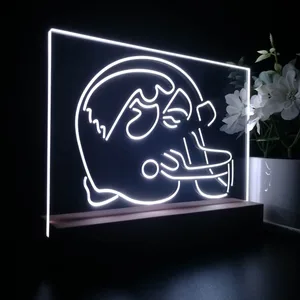 University of Iowa Hawkeyes Helmet LED Desk Light