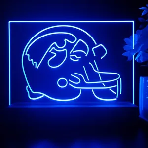 University of Iowa Hawkeyes Helmet LED Desk Light