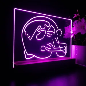 University of Iowa Hawkeyes Helmet LED Desk Light