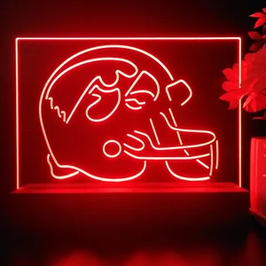 University of Iowa Hawkeyes Helmet LED Desk Light