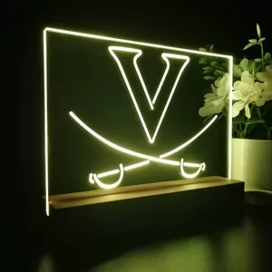 Virginia Cavaliers Logo 1 LED Desk Light