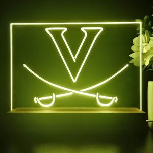 Virginia Cavaliers Logo 1 LED Desk Light