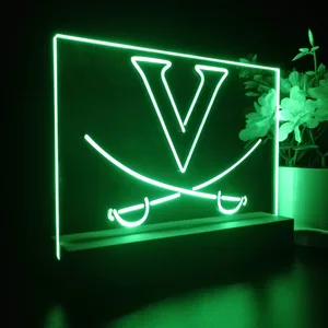 Virginia Cavaliers Logo 1 LED Desk Light
